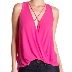 Hot pink Lush top